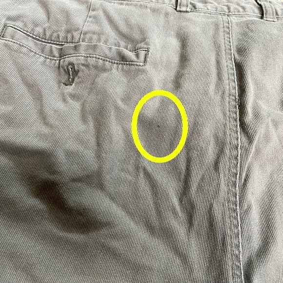 Tommy Bahama Shorts Chino Flat Front Size 42 Cotton Gray Men’s - Picture 4 of 4